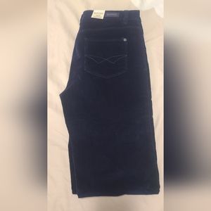 New! Retro Blue navy BUFFALO David Bitton pants WOMEN Size 4
